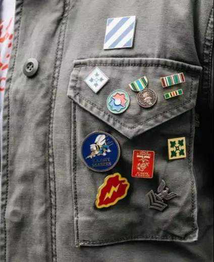 Pins On The Front pocket