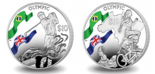Sports Silver Custom Coins