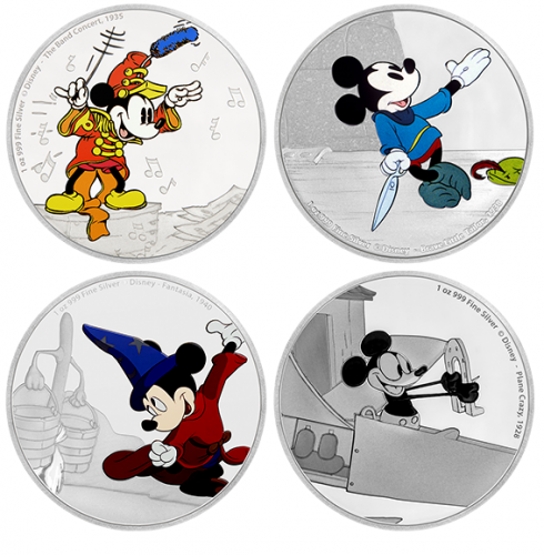 Mickey Mouse Custom Coins