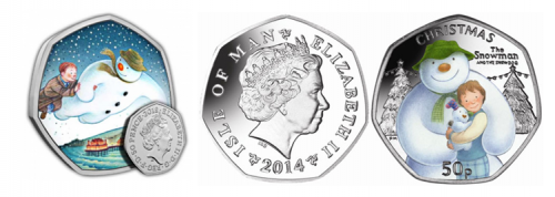 Snowman Custom Commemorative Coins