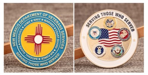 Veterans Military Challenge Coins