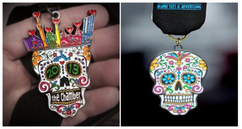 Skeleton Fiesta Medals