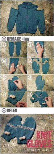 The Process of Doing a New Pair of Gloves