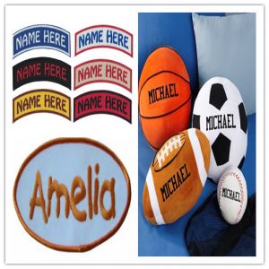 Personalized balls with kids's name 