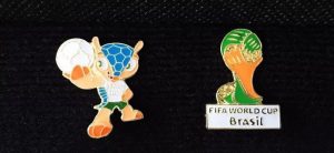 The Brazil World Cup emblem and mascot