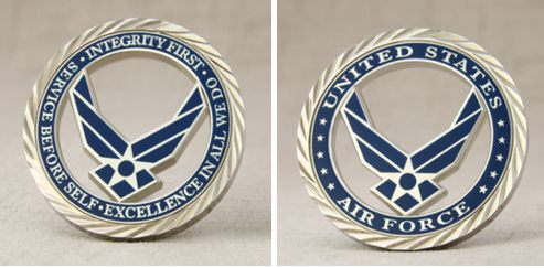 US Air Force Challenge Coins