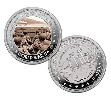 D-Day’s 75th Anniverary Custom Commemorative Coins