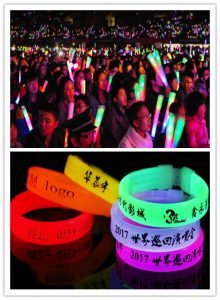 Glow-in-the-Dark products used in Vocal Concert