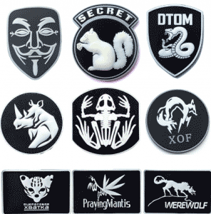 Military PVC Patches