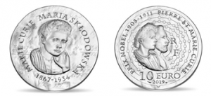 Mary Curie Coins