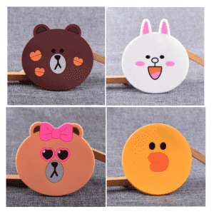 GS-JJ Line Friends PVC Coasters