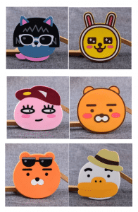 GS-JJ KAKAO Friends PVC Coasters