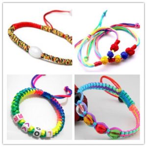 Sennit Wristbands with Beads and other accessories