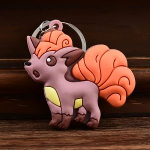 Vulpix PVC Keychains