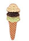 Ice cream pin