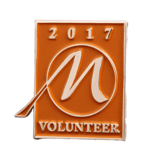 Volunteer Souvenir Pin