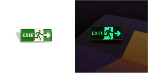 Exit Luminous Pins