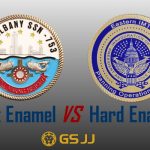 Difference Between Soft Enamel and Hard Enamel Challenge Coins