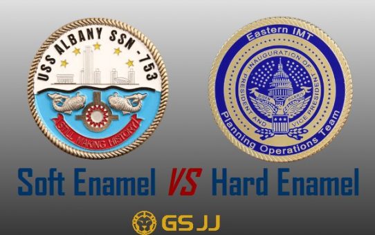 Difference Between Soft Enamel and Hard Enamel Challenge Coins