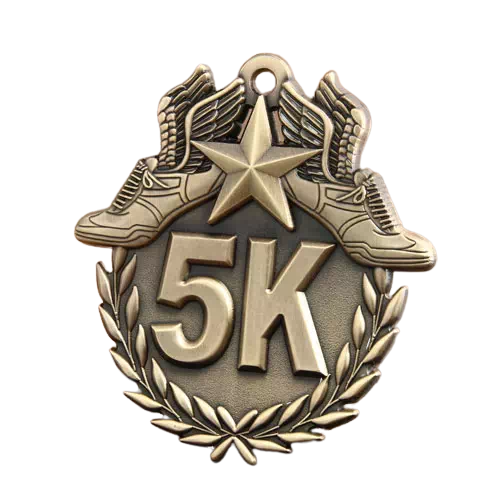 3D 5K Running Medal