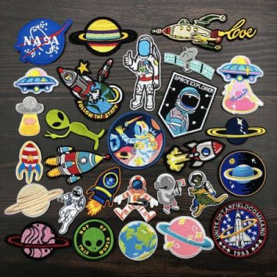 Space and Universe Embroidery Patches