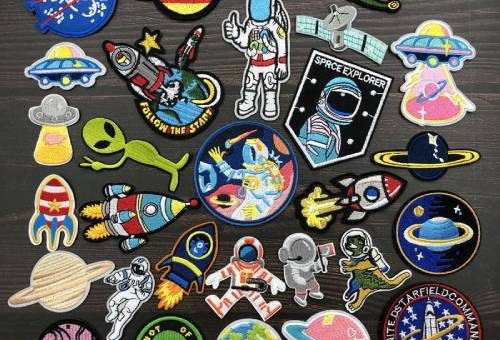 Space and Universe Embroidery Patches